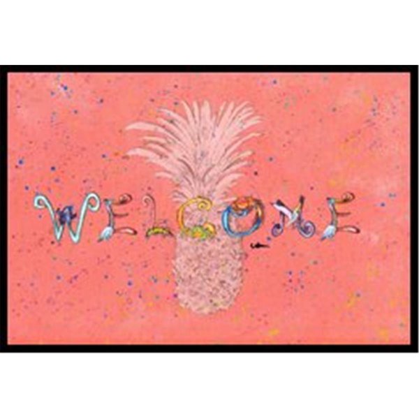 Carolines Treasures Pineapple Indoor Or Outdoor Doormat, 24 x 36 in. CA75148